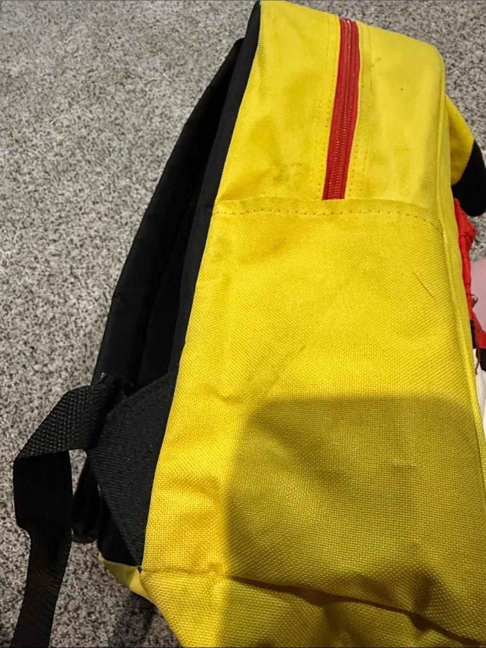 Pikachu Yellow Kids Backpack with Poké Ball Front Pocket